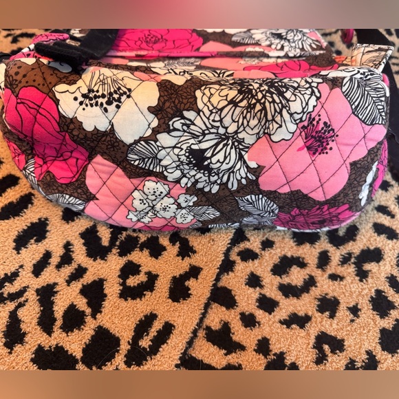 Vera Bradley Laptop Backpack In Mocha Rouge Pattern - Picture 7 of 7